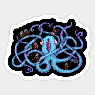 Octopussy colour Sticker